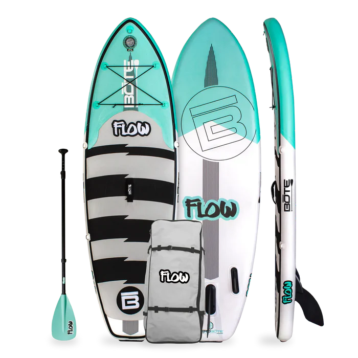 Flow Aero 8′ Native Stripes Kids Inflatable Paddle Board