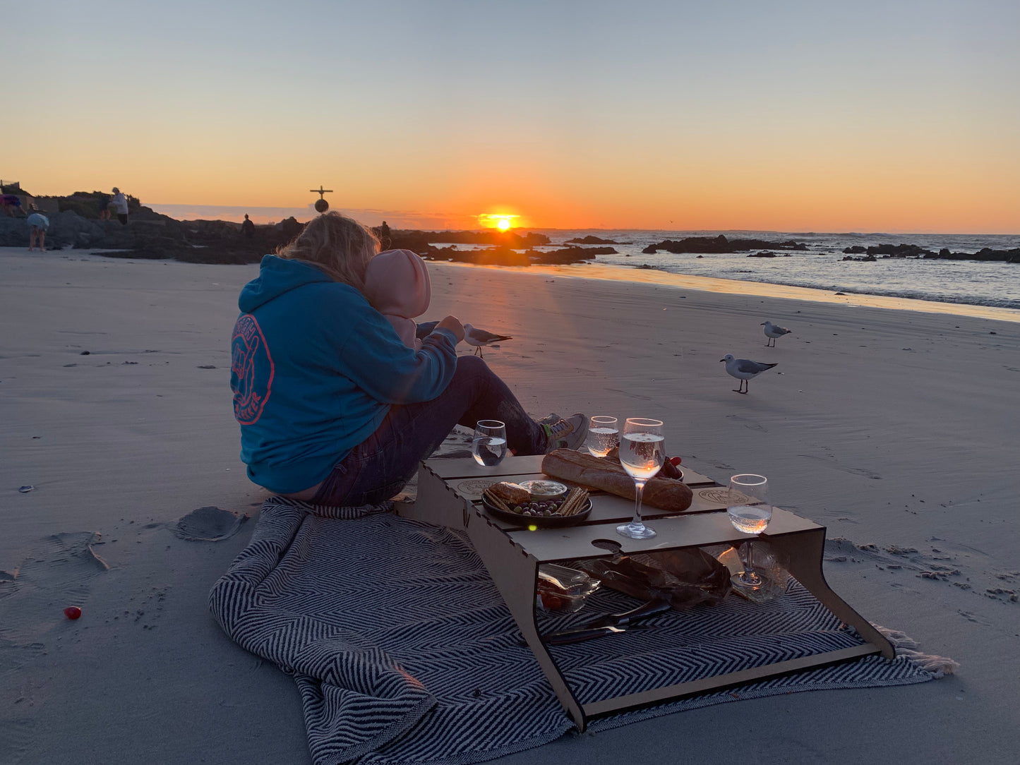 "Aweh Foldable Picnic Table"