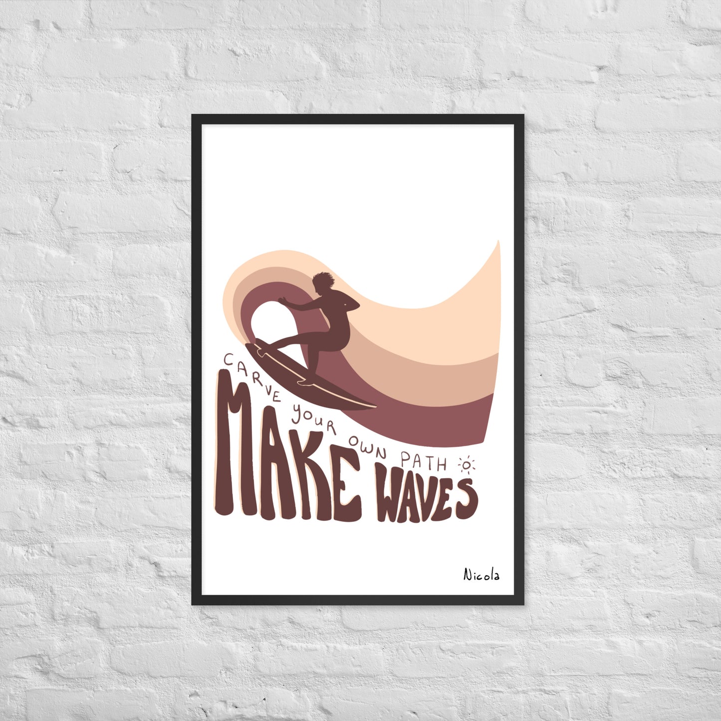 Making Waves Papper Poster