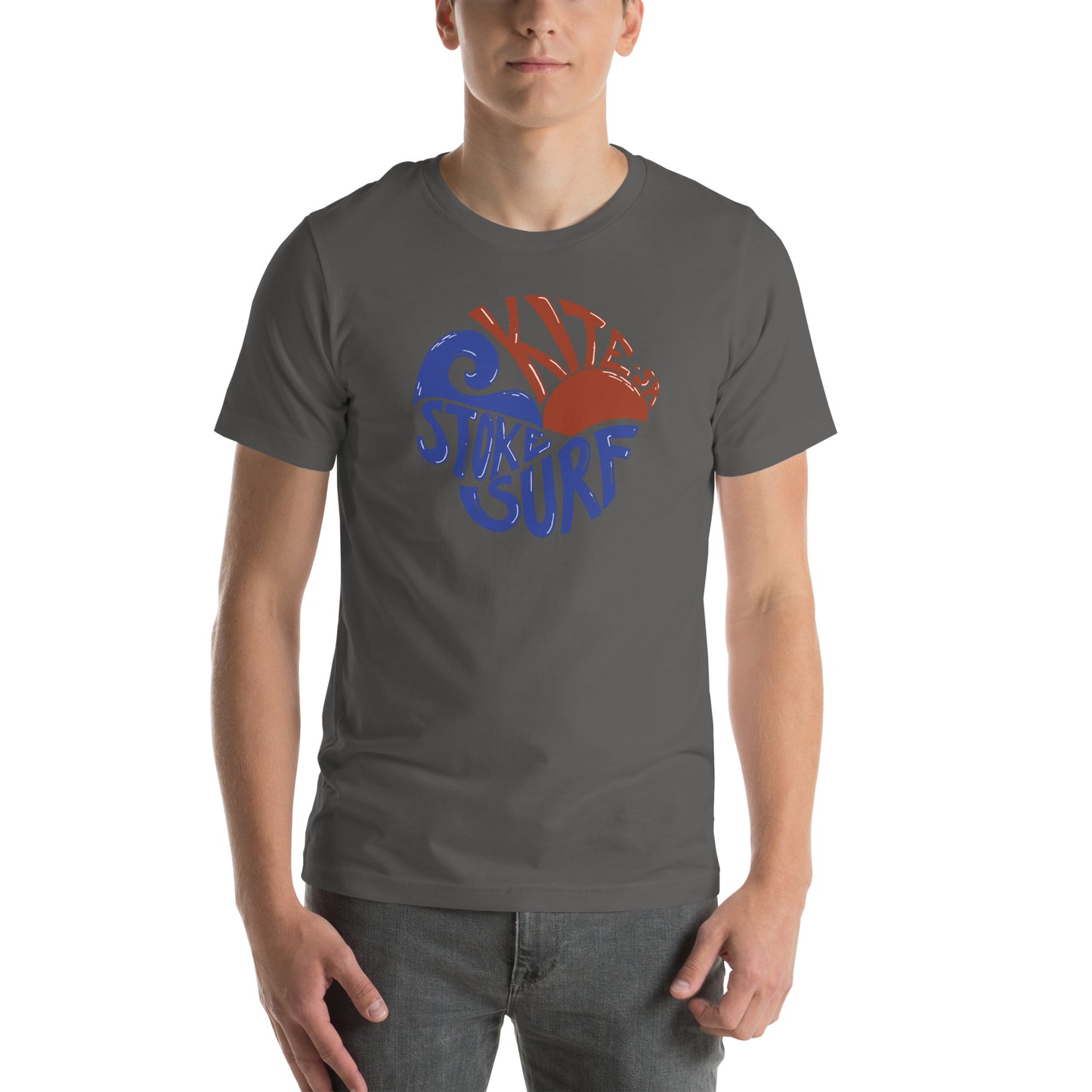 Kite Stoked Unisex t-shirt