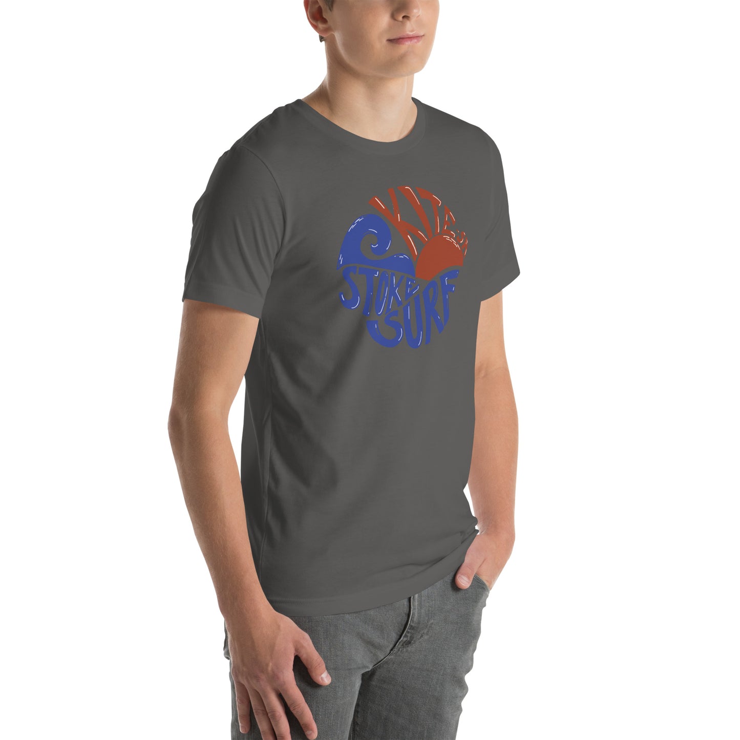 Kite Stoked Unisex t-shirt