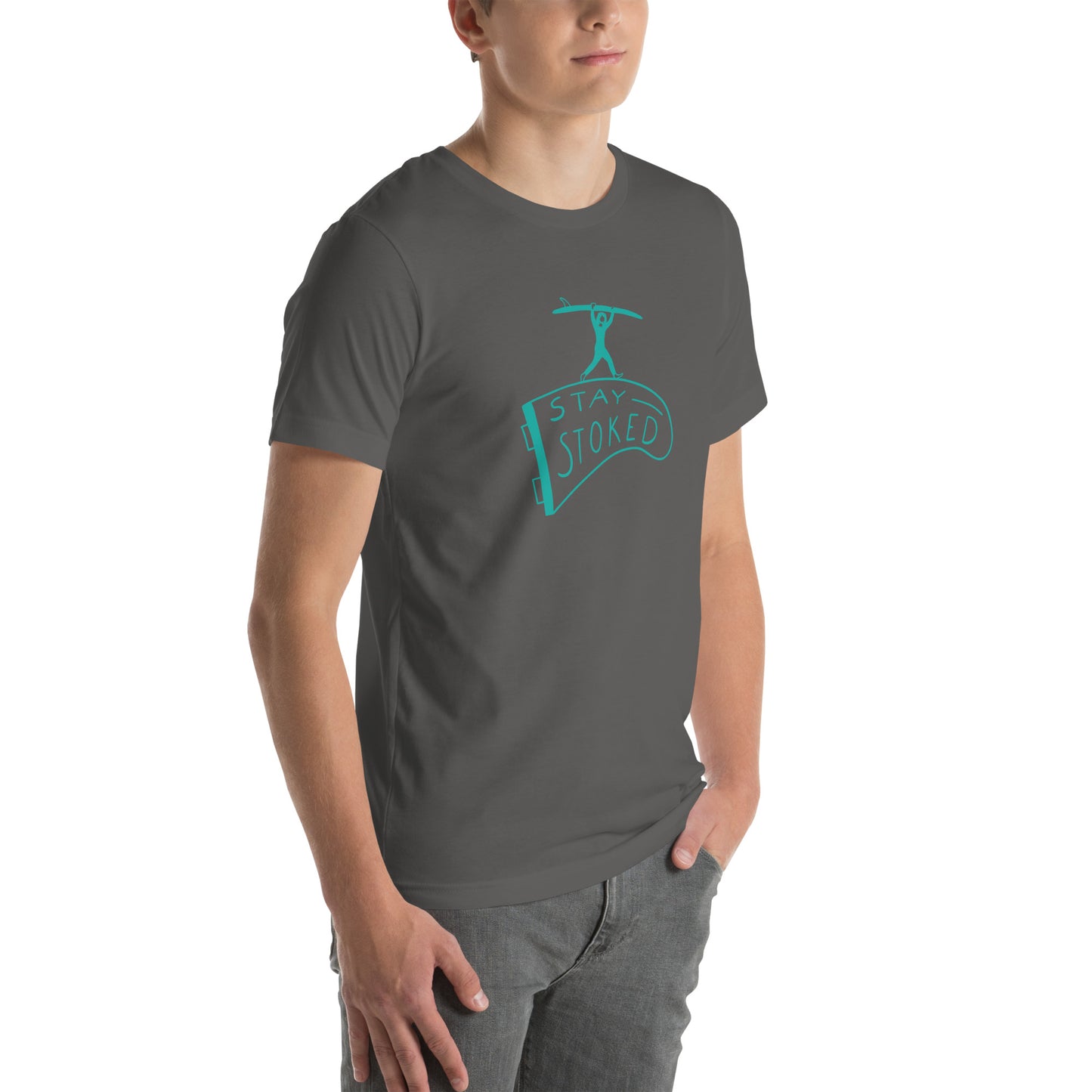 Kite Stoked Unisex t-shirt