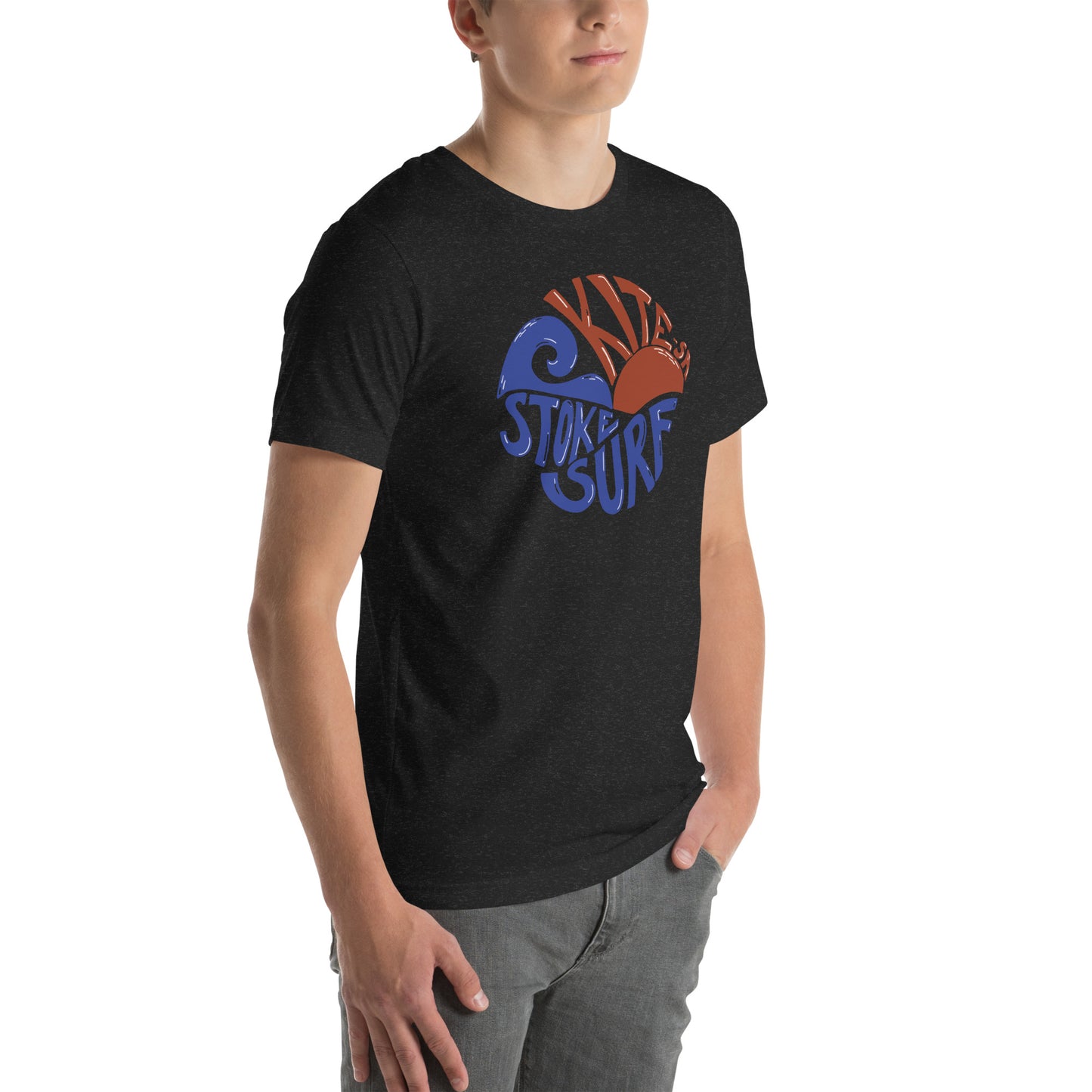 Kite Stoked Unisex t-shirt