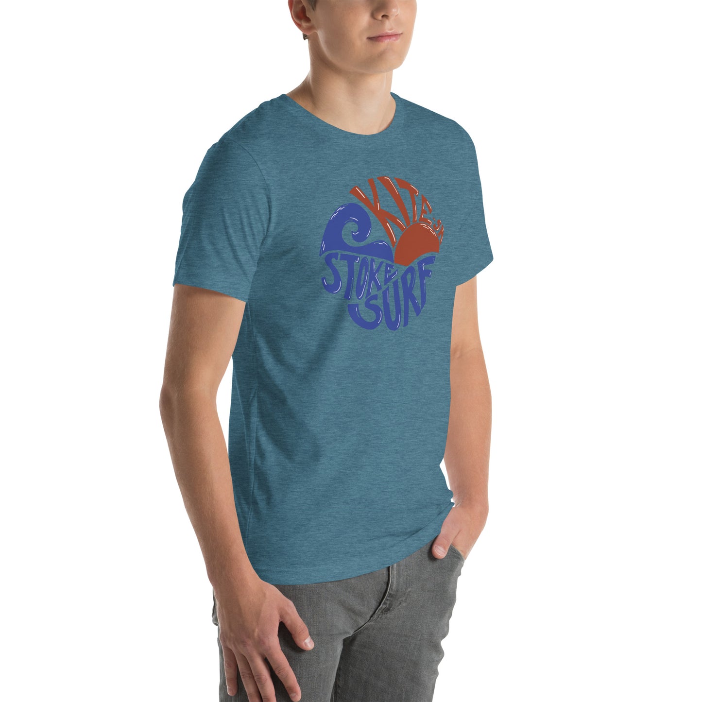 Kite Stoked Unisex t-shirt