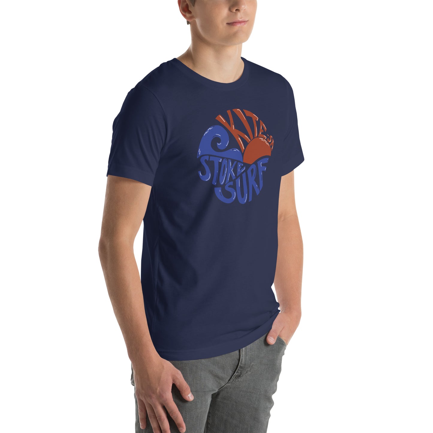 Kite Stoked Unisex t-shirt