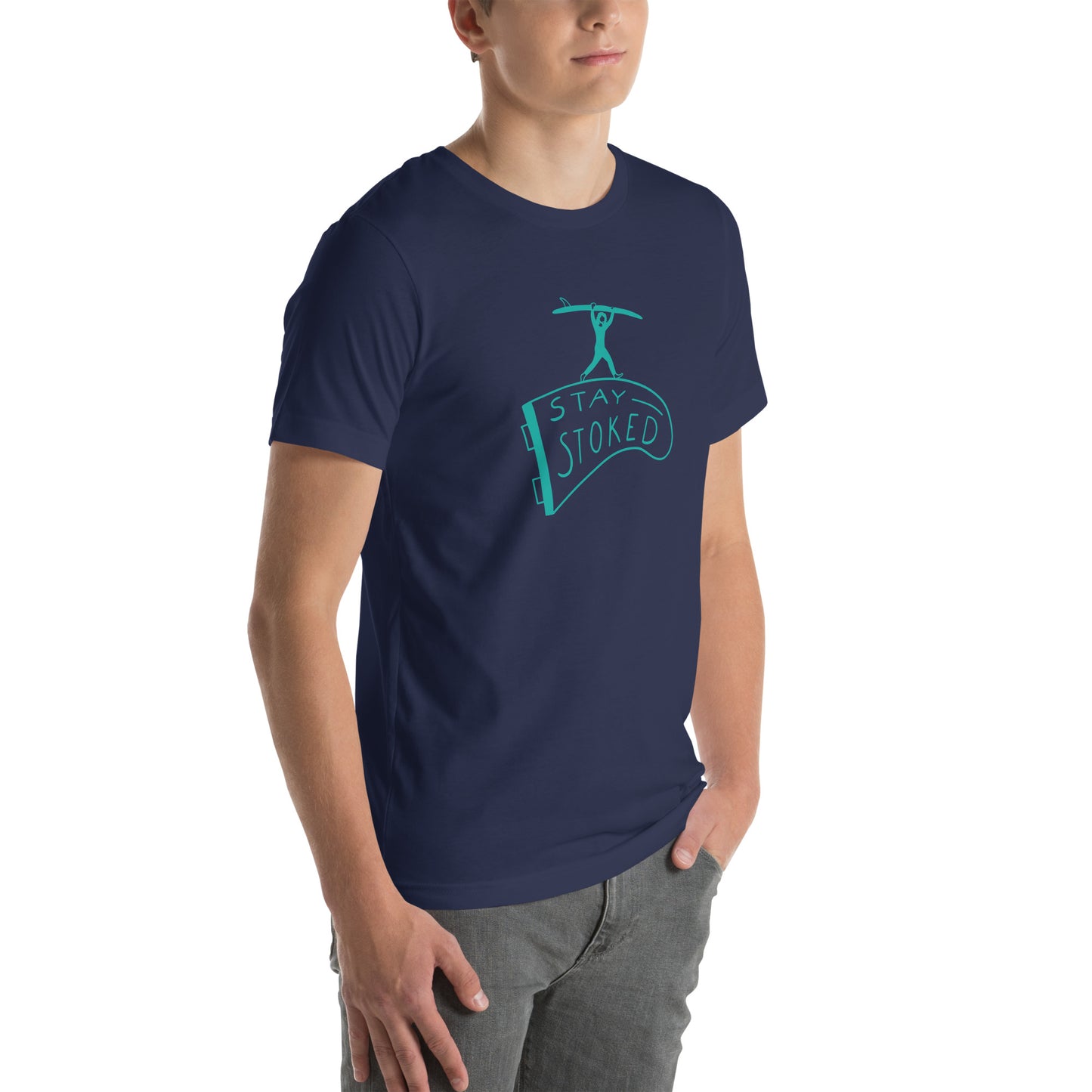 Kite Stoked Unisex t-shirt