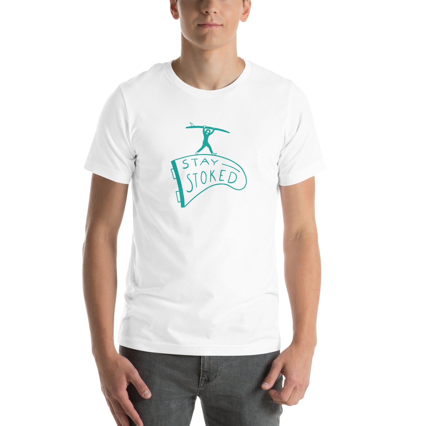 Kite Stoked Unisex t-shirt