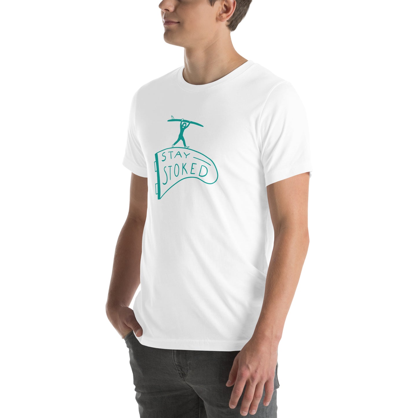 Kite Stoked Unisex t-shirt