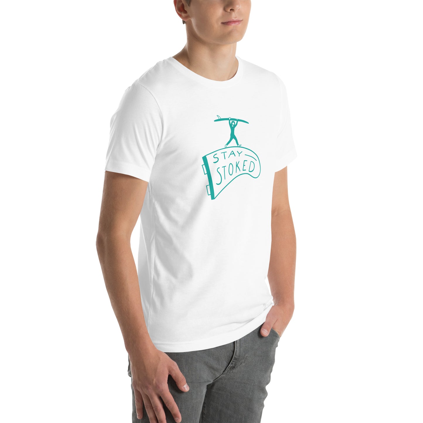 Kite Stoked Unisex t-shirt